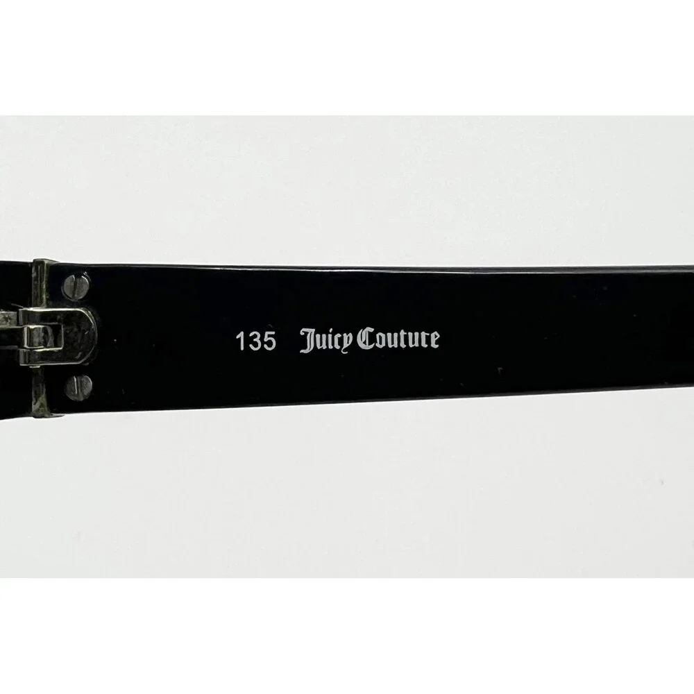 Juicy Couture Eyeglasses Womens Black Floral JU 555/F/S 0FF8 Y7 55-16-135